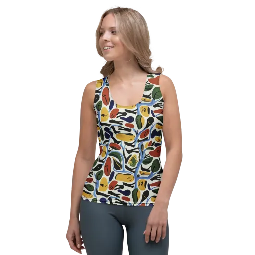 Matisse After Dark on a Women's Tank Top