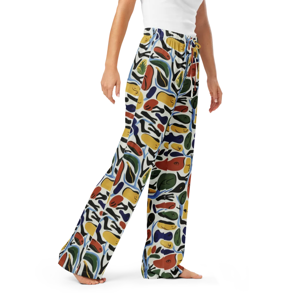 Matisse After Dark on Women's Pajama Pants — Right Front