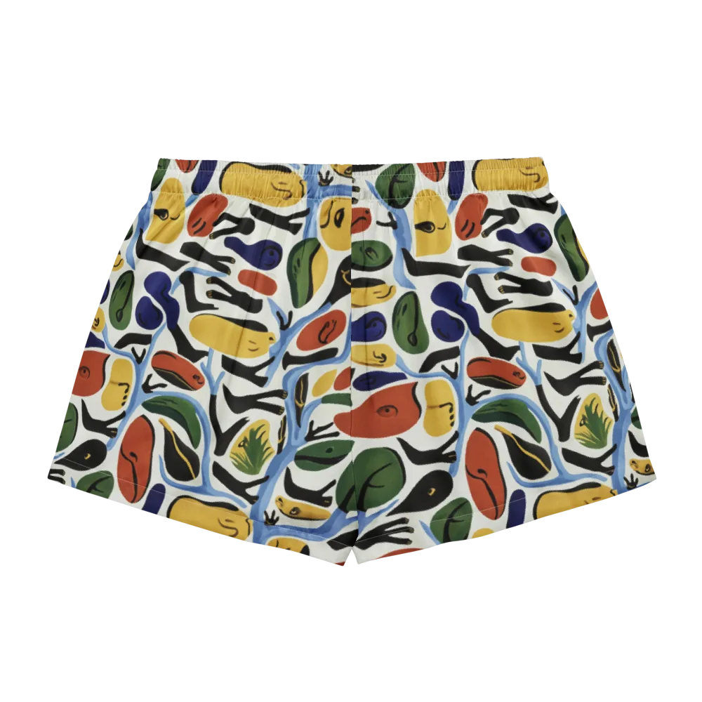 Matisse After Dark on Women's Pajama Shorts — Back