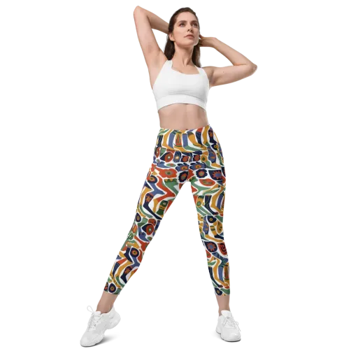 Menagerie Moderne on a Leggings with Pockets