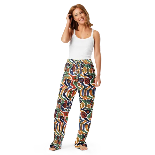 Menagerie Moderne on a Women's Pajama Pants