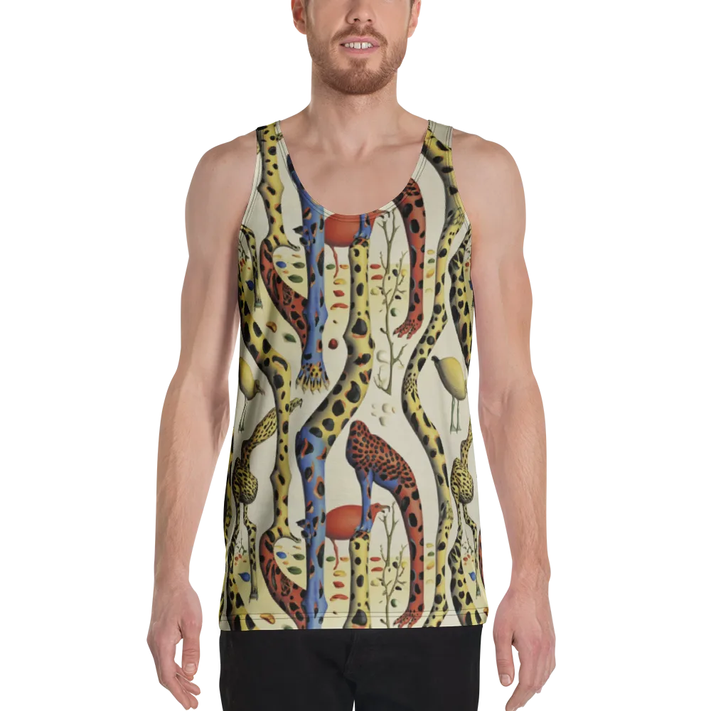 Giraffe Dreamscape on Men's Tank Top — Front