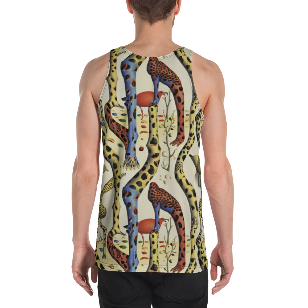 Giraffe Dreamscape on Men's Tank Top — Back