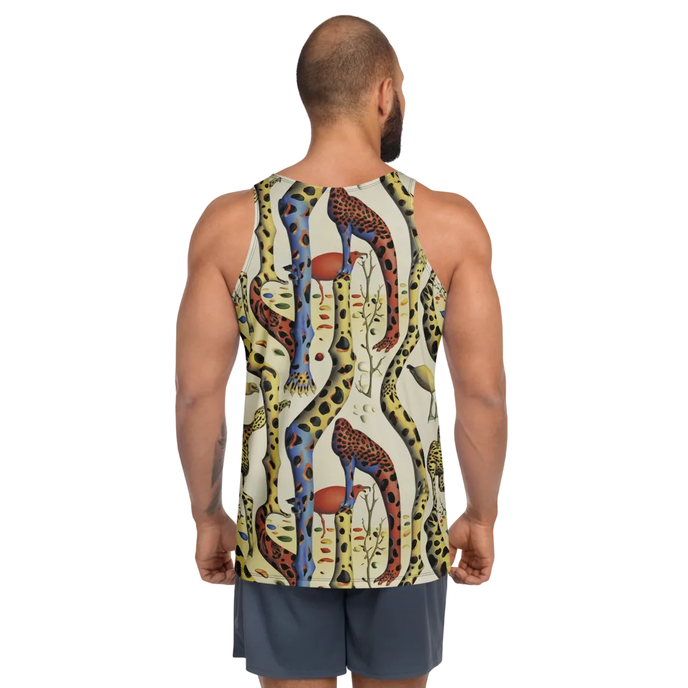 Giraffe Dreamscape on Men's Tank Top — Back
