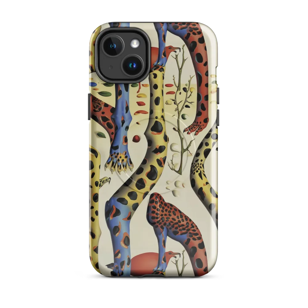 Giraffe Dreamscape on MagSafe Tough Case for iPhone® — Front