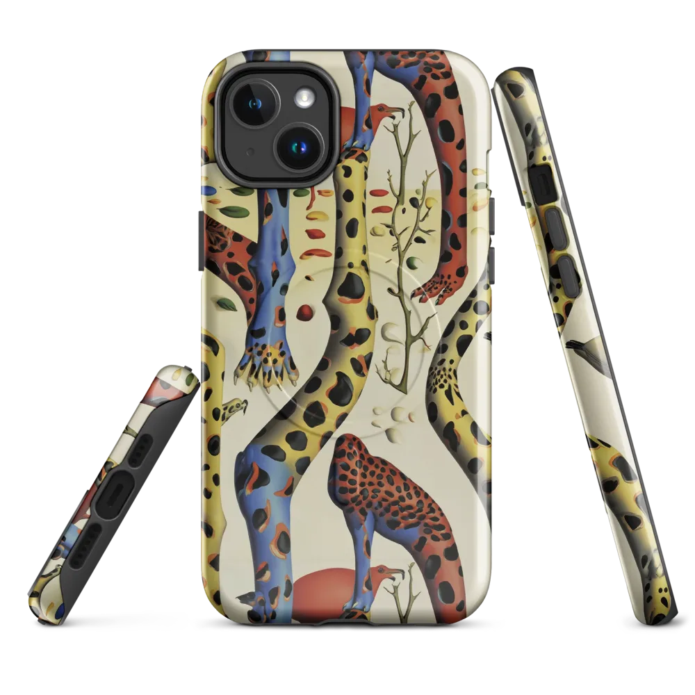 Giraffe Dreamscape on MagSafe Tough Case for iPhone® — Front