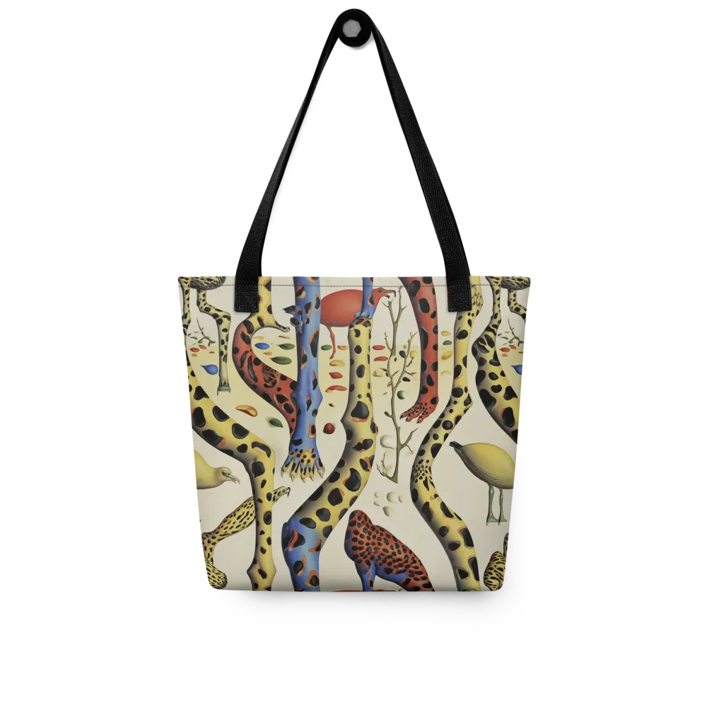 Giraffe Dreamscape on Tote Bag — Front