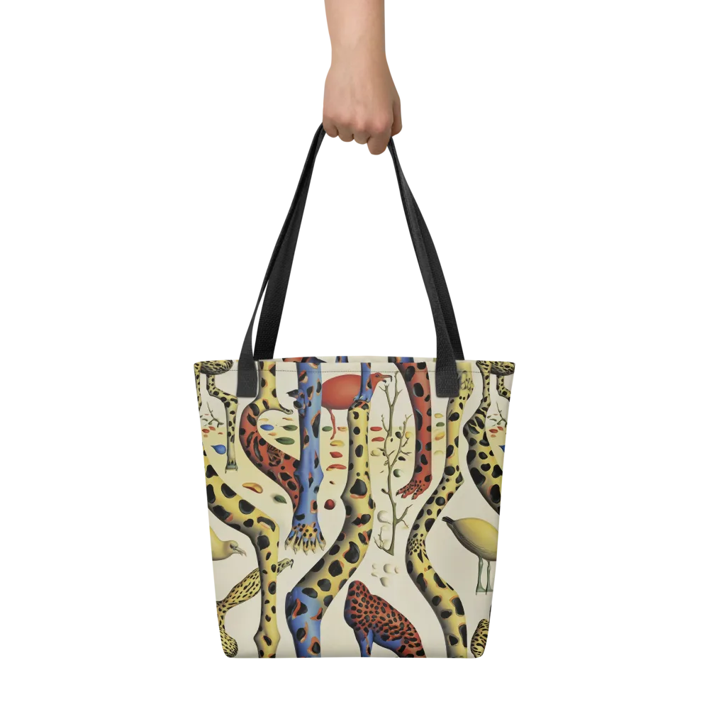 Giraffe Dreamscape on Tote Bag — Front