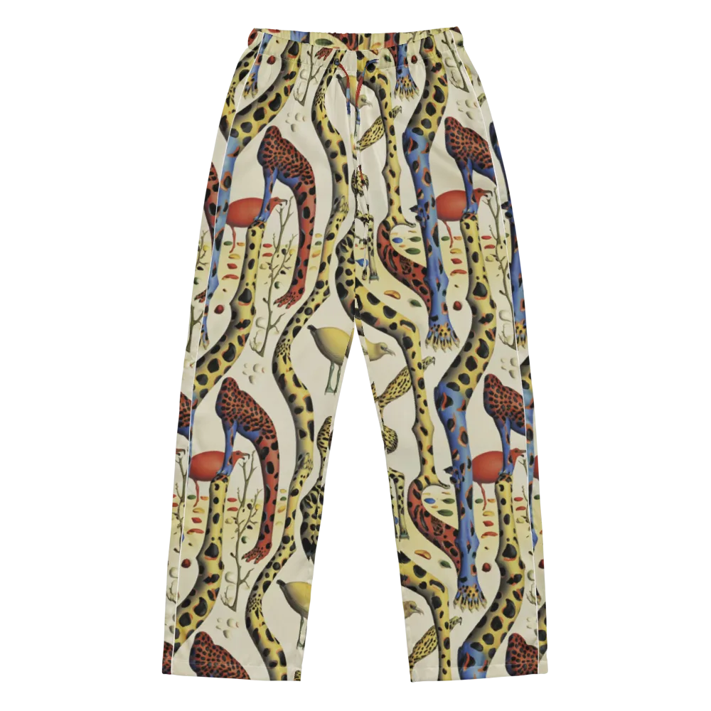 Giraffe Dreamscape on Women's Pajama Pants — Front