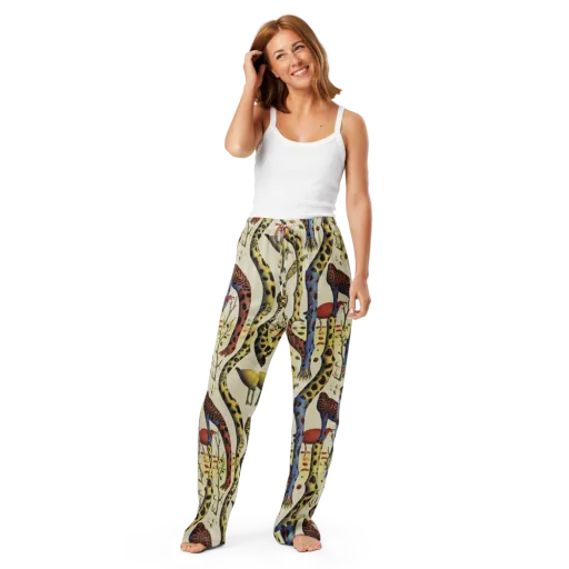 Giraffe Dreamscape on a Women's Pajama Pants