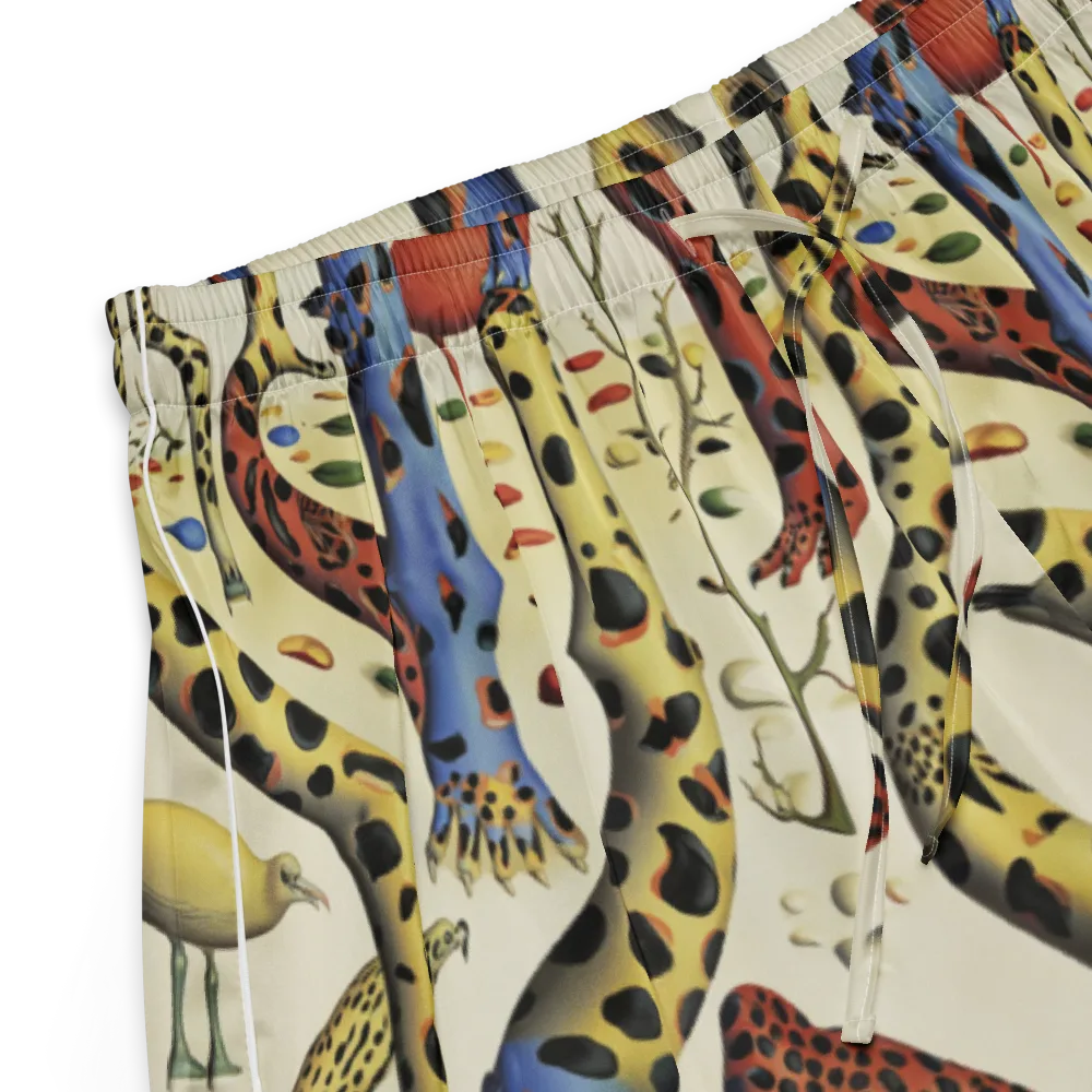 Giraffe Dreamscape on Women's Pajama Shorts — Product details