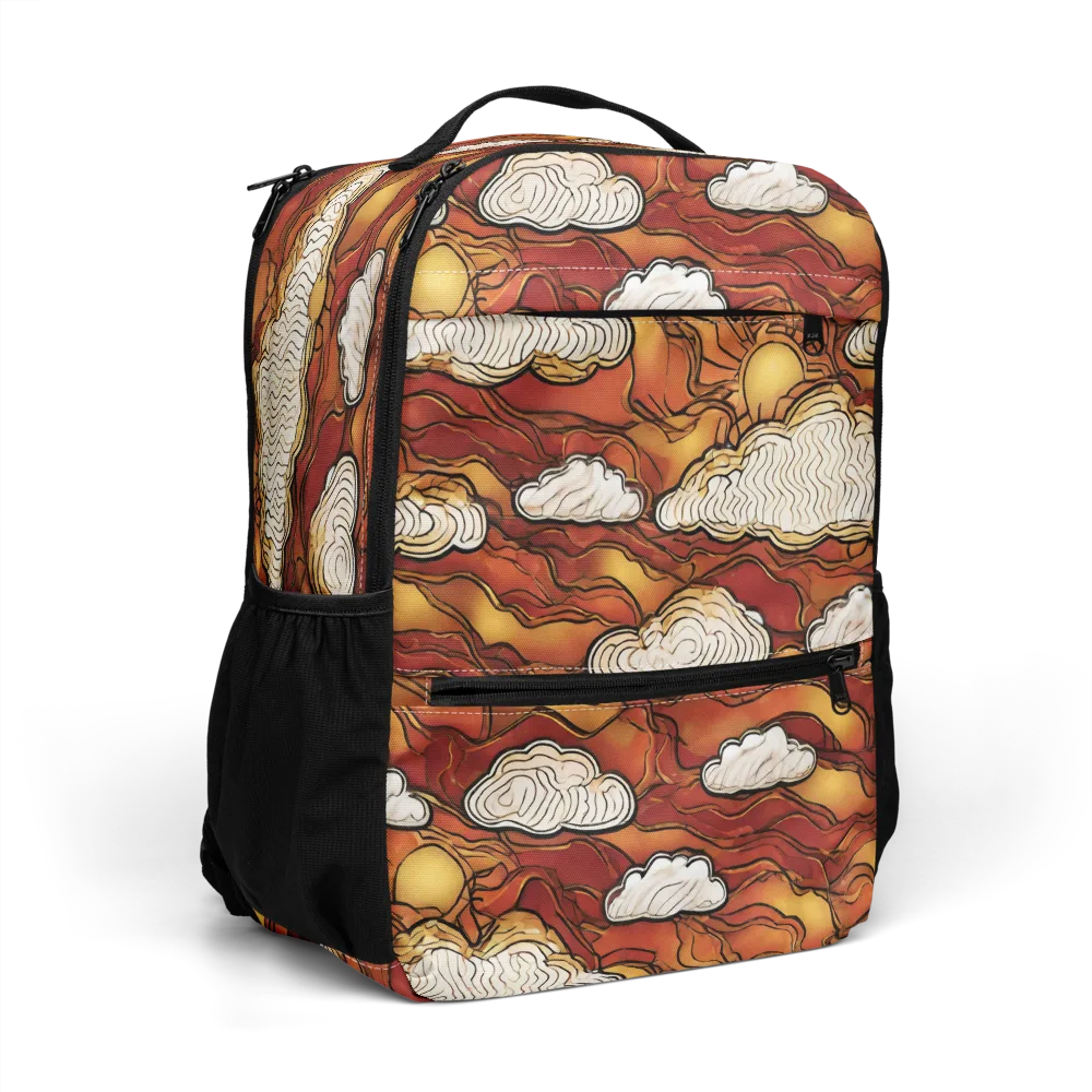 Embercloud Horizon on Utility Backpack — Right Front
