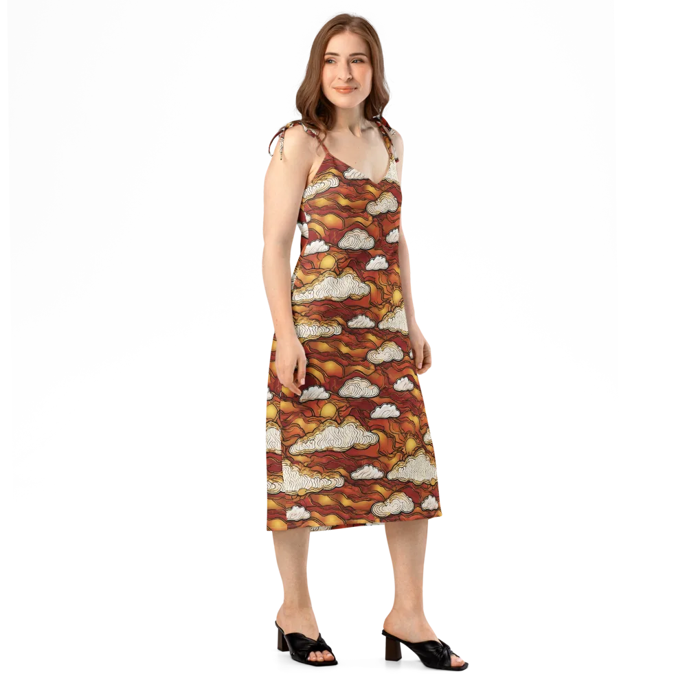 Embercloud Horizon on Slip Dress — Right Front