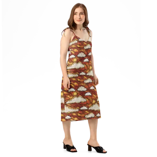 Embercloud Horizon on a Slip Dress