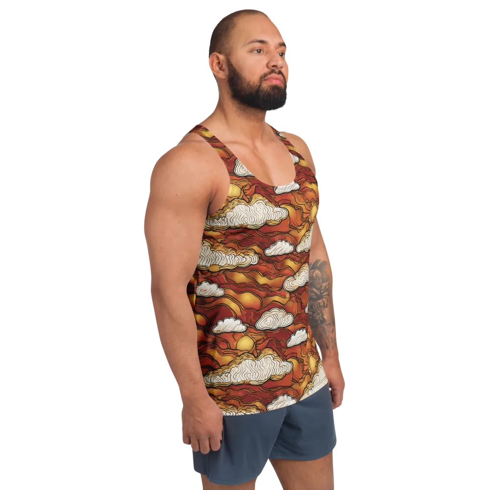 Embercloud Horizon on Men's Tank Top — Right Front