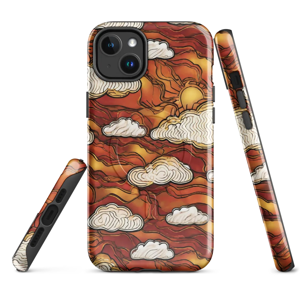 Embercloud Horizon on MagSafe Tough Case for iPhone® — Front