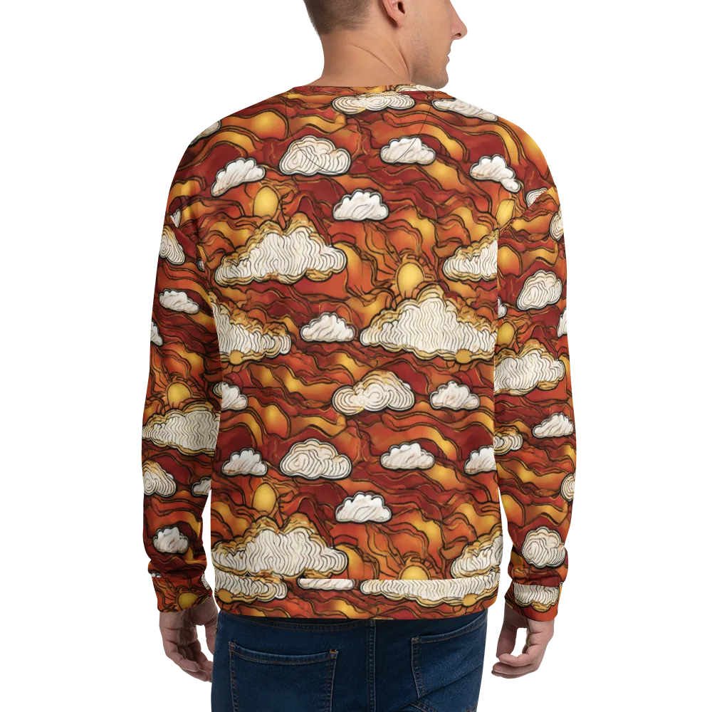 Embercloud Horizon on Sweatshirt — Back