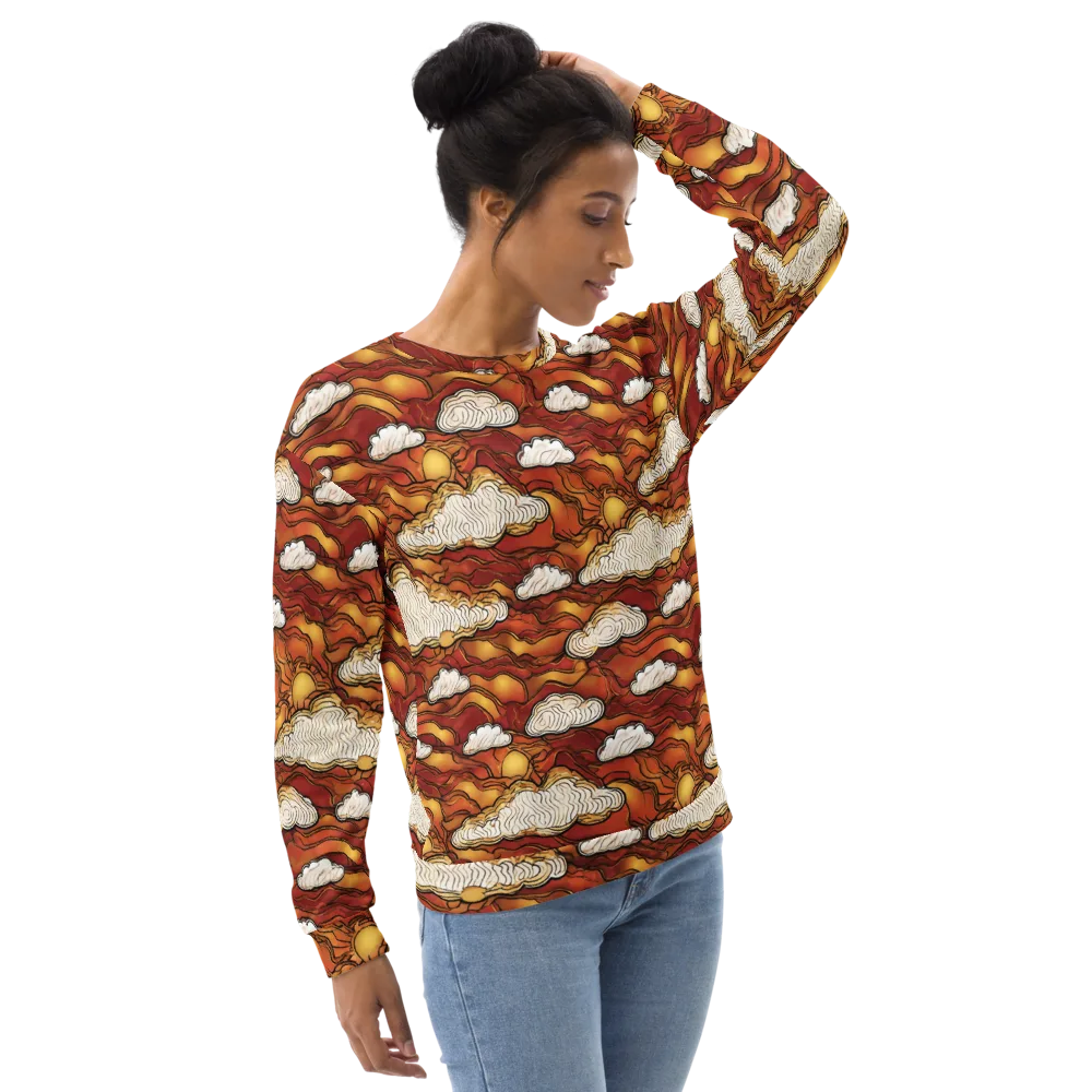 Embercloud Horizon on Sweatshirt — Right Front