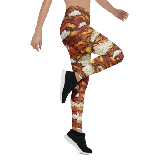 Embercloud Horizon on a Leggings