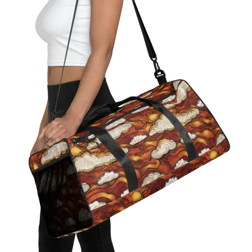 Embercloud Horizon on a Duffle Bag