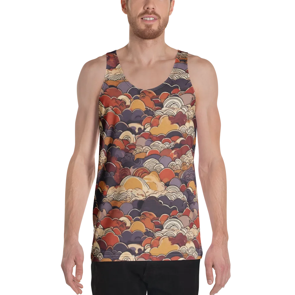 Autumn Wavecrest on Men's Tank Top — Front