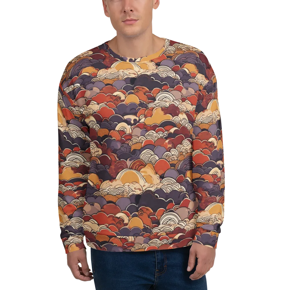 Autumn Wavecrest on Sweatshirt — Front