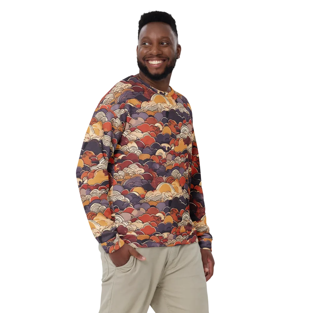 Autumn Wavecrest on Sweatshirt — Front
