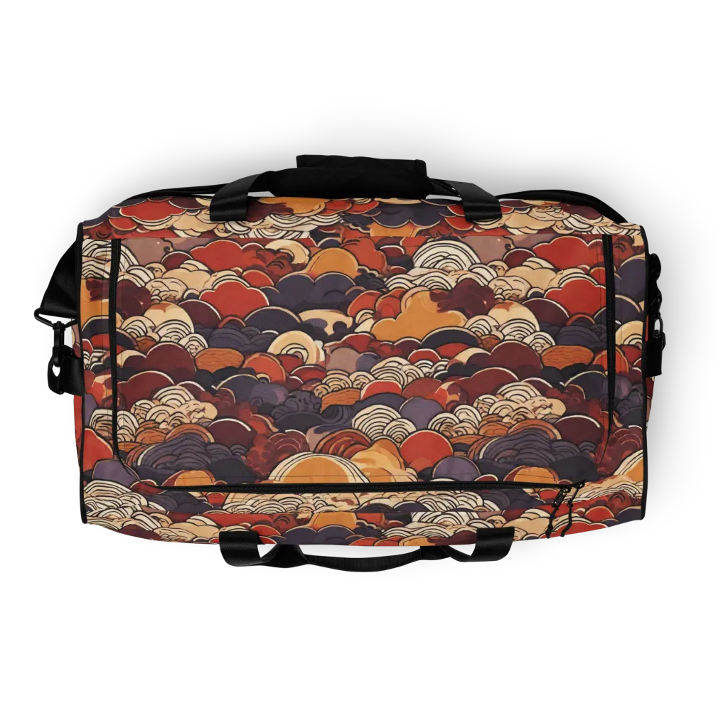 Autumn Wavecrest on Duffle Bag — Top