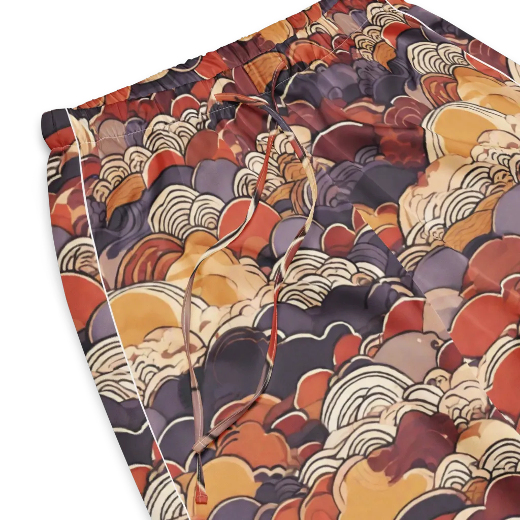 Autumn Wavecrest on Women's Pajama Pants — Product details