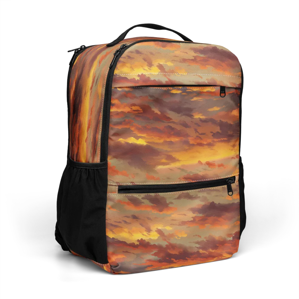 Saffron Tempest on Utility Backpack — Right Front