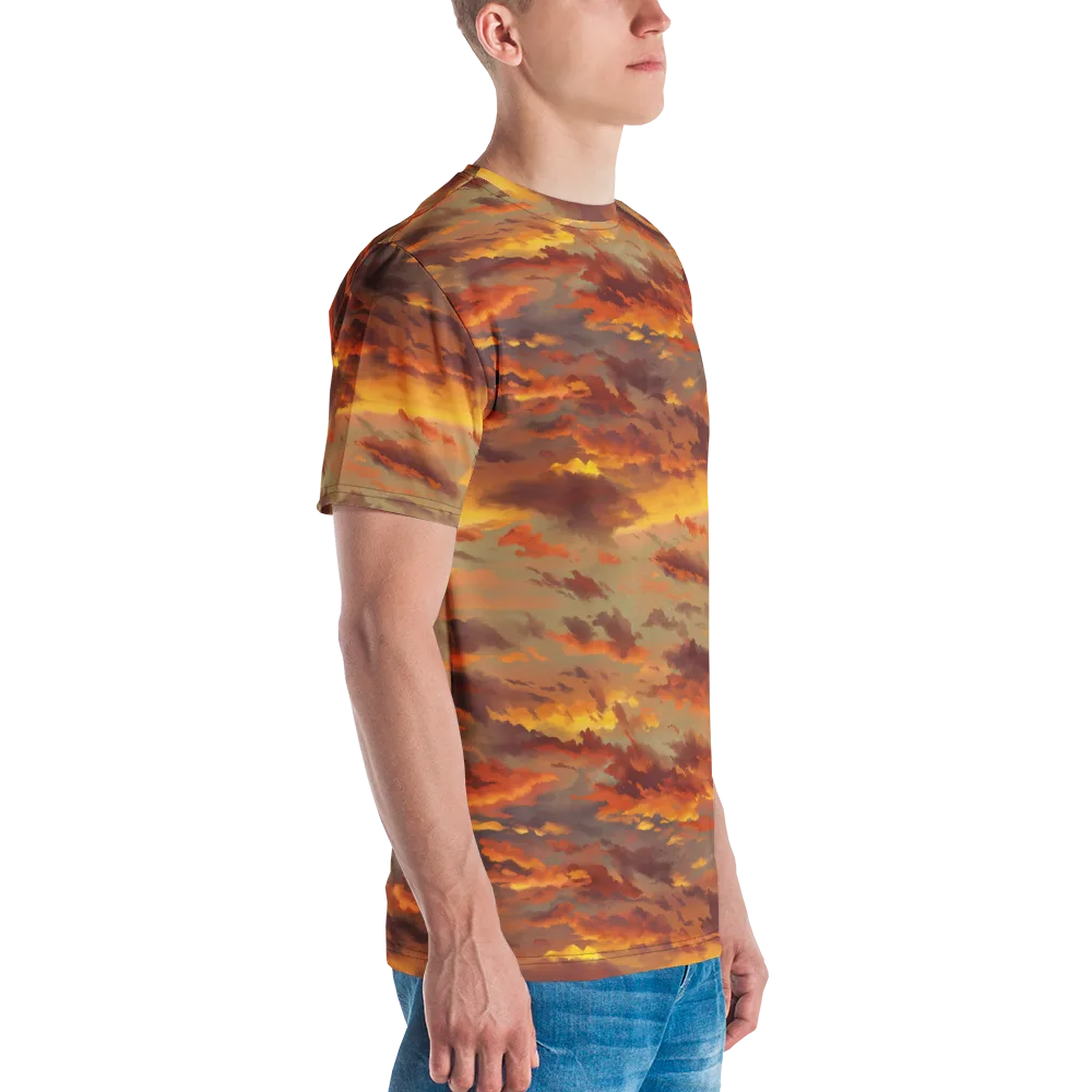 Saffron Tempest on Men's Crew Neck T-Shirt — Right