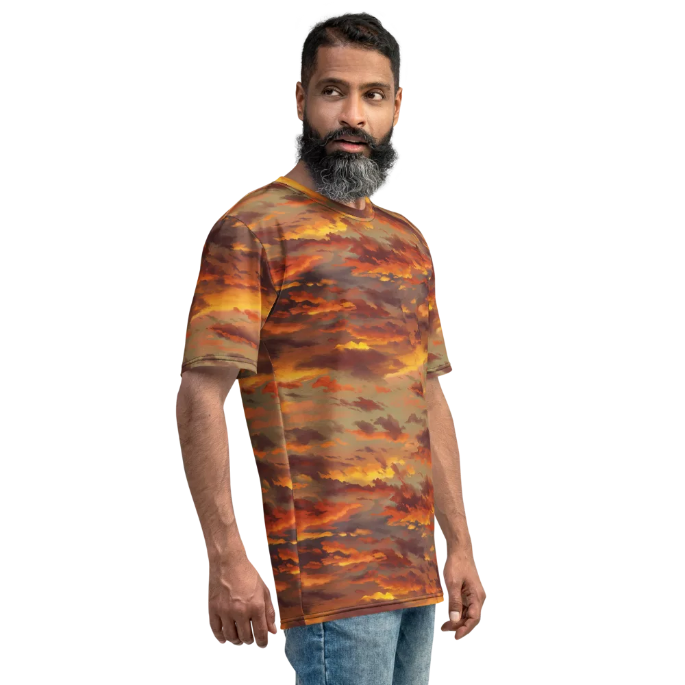 Saffron Tempest on Men's Crew Neck T-Shirt — Right