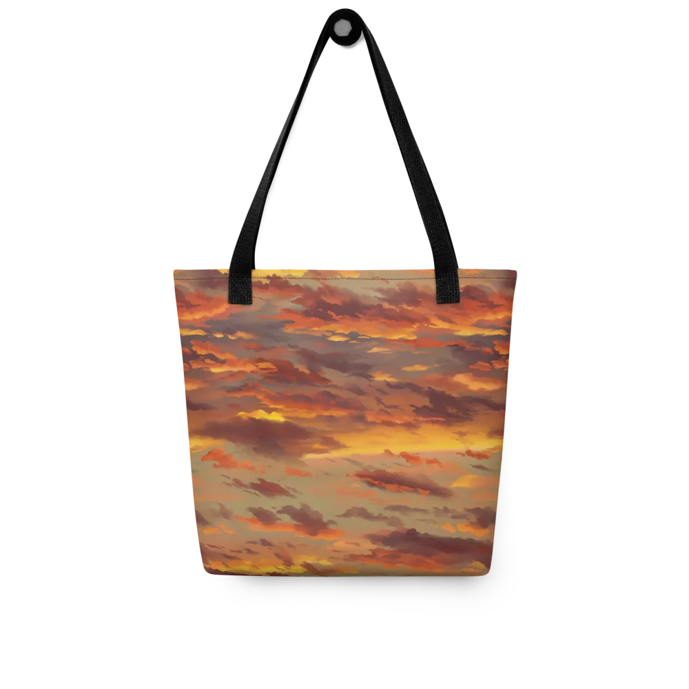 Saffron Tempest on Tote Bag — Front