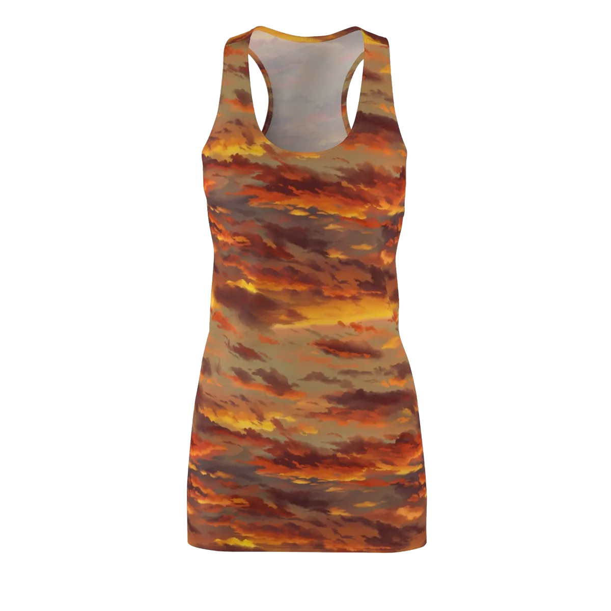 Saffron Tempest on Racerback Dress — Front