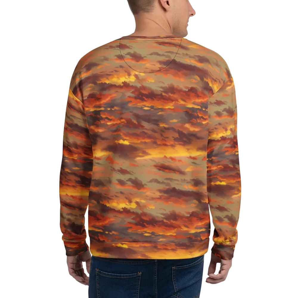 Saffron Tempest on Sweatshirt — Back