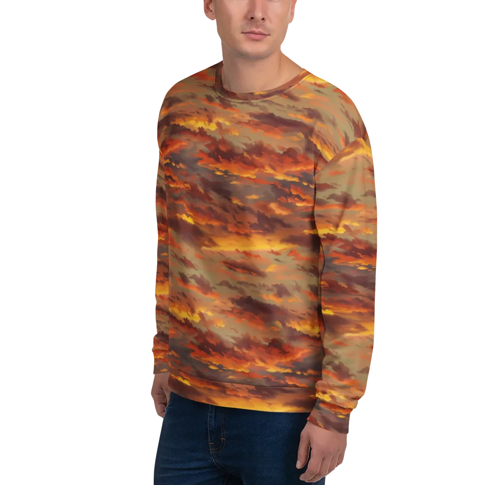 Saffron Tempest on Sweatshirt — Left Front