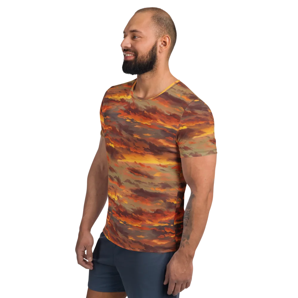 Saffron Tempest on Men's Athletic T-Shirt — Left