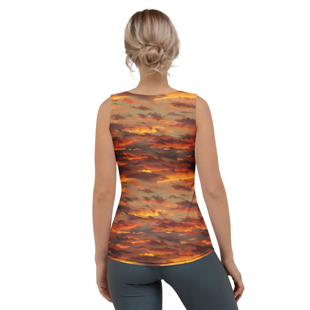 Saffron Tempest on Women's Tank Top — Back