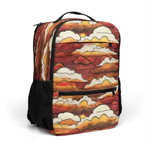 Inferno Skies on a Utility Backpack
