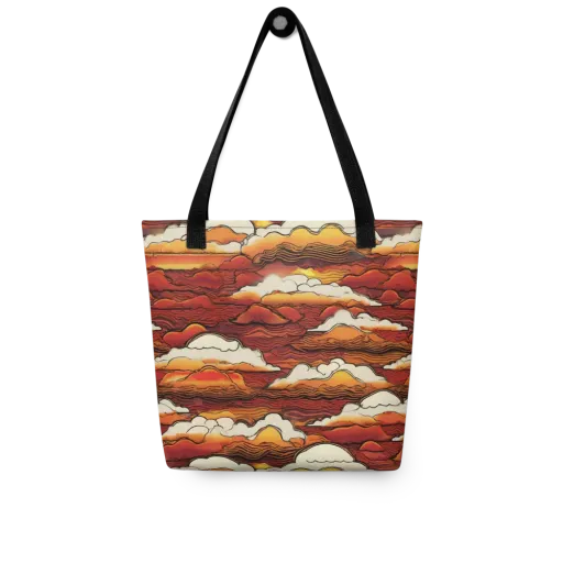 Inferno Skies on a Tote Bag