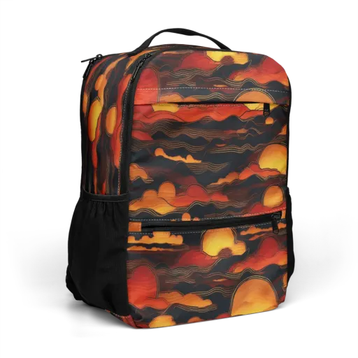 Ember Moon Tides on a Utility Backpack