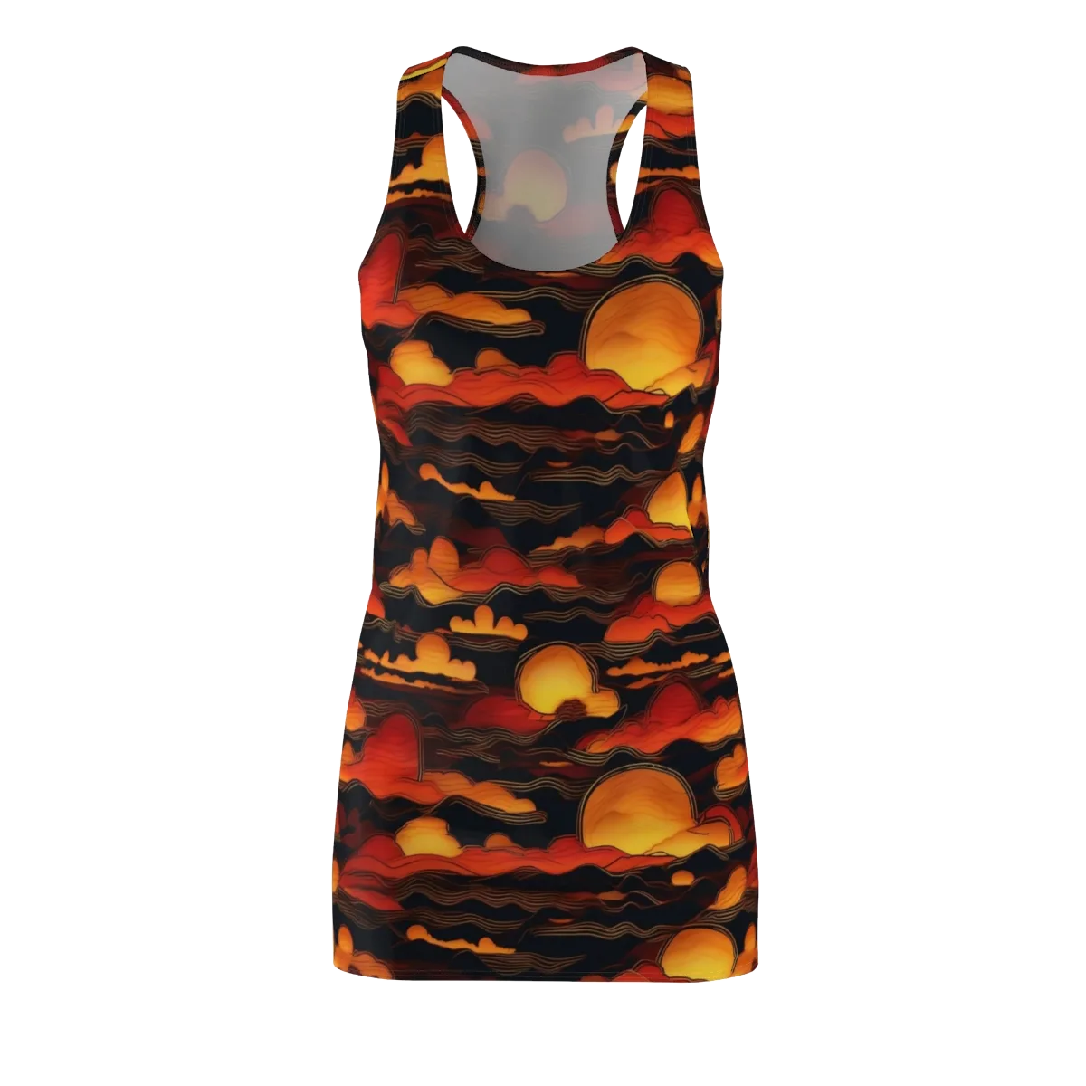 Ember Moon Tides on Racerback Dress — Front