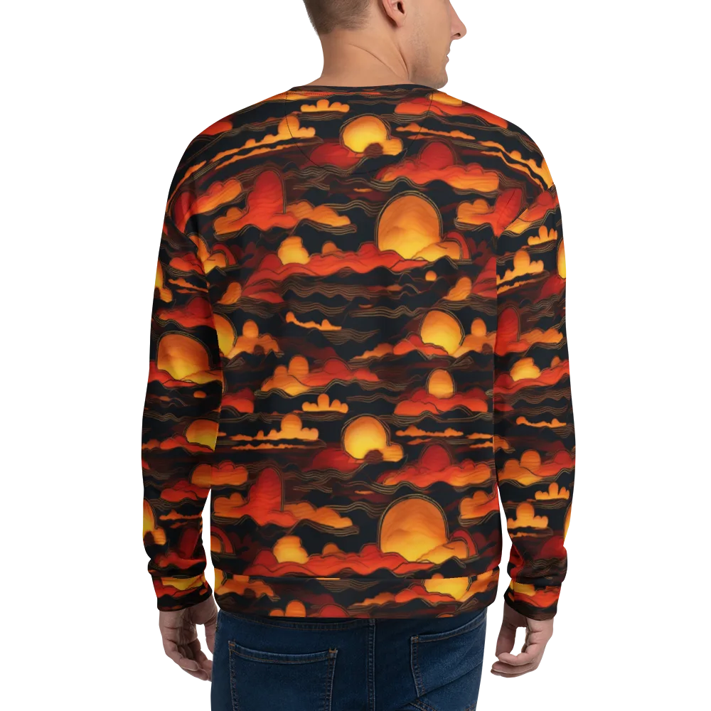 Ember Moon Tides on Sweatshirt — Back