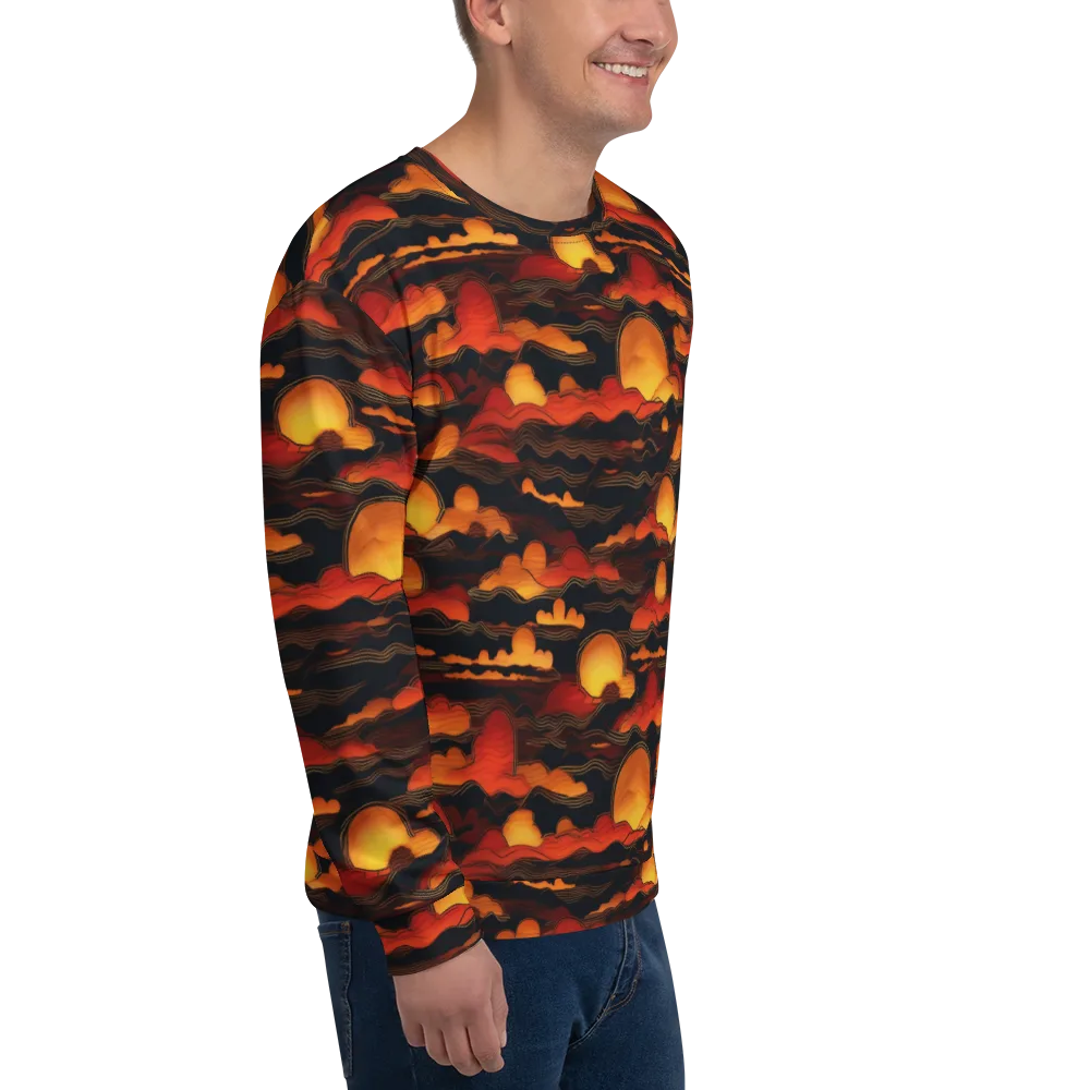 Ember Moon Tides on Sweatshirt — Right Front