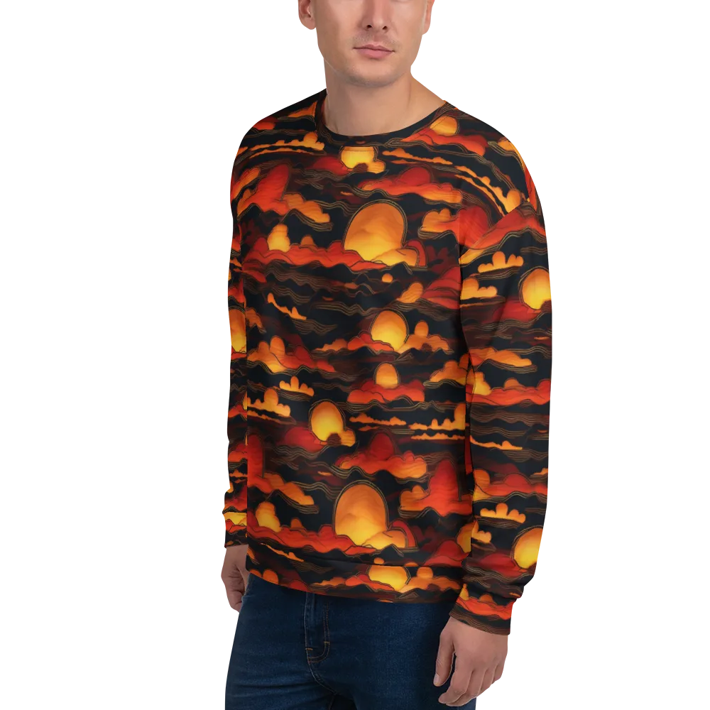 Ember Moon Tides on Sweatshirt — Left Front