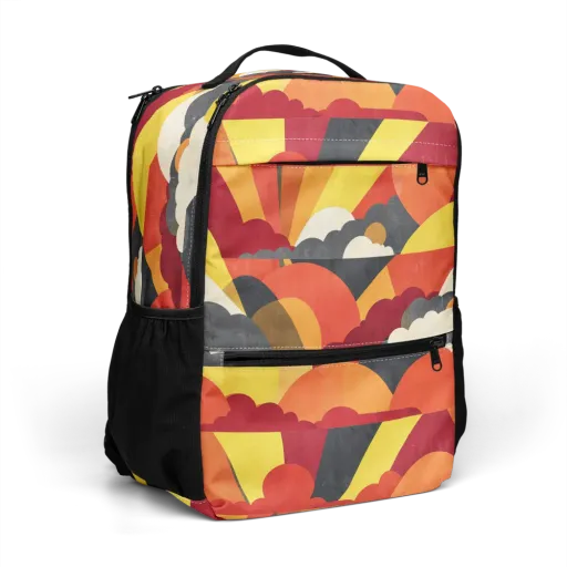 Solar Cloud Parade on a Utility Backpack