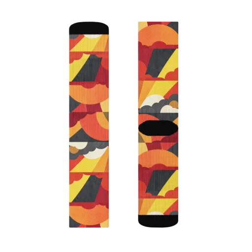 Solar Cloud Parade on a Socks