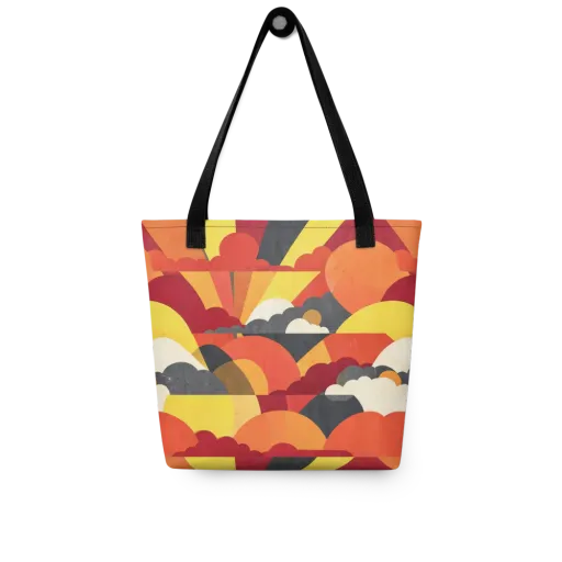 Solar Cloud Parade on a Tote Bag