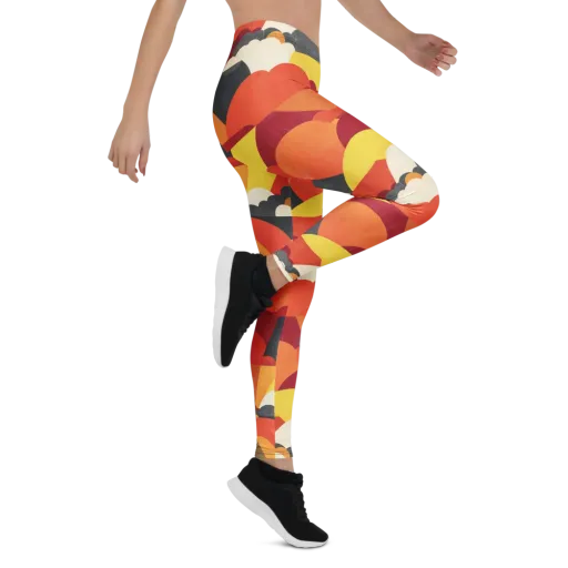 Solar Cloud Parade on a Leggings
