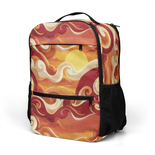 Sunset Undertow on a Utility Backpack